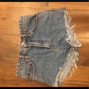 BDG Denim Shorts Hi Rise